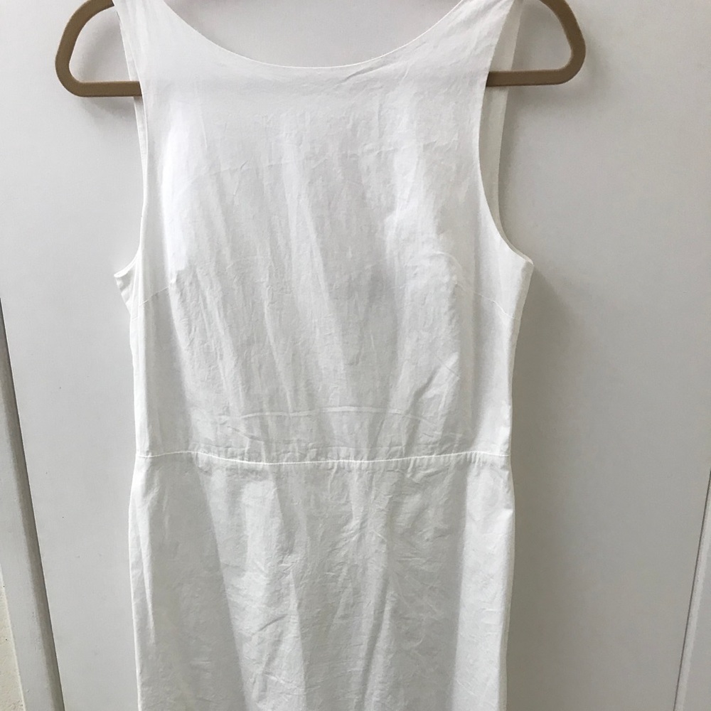 Theory white dress